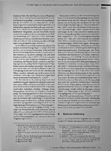 Vorschauseite 2: Die Vergütung von Betreuungsleistungen durch die Sozialversicherungen