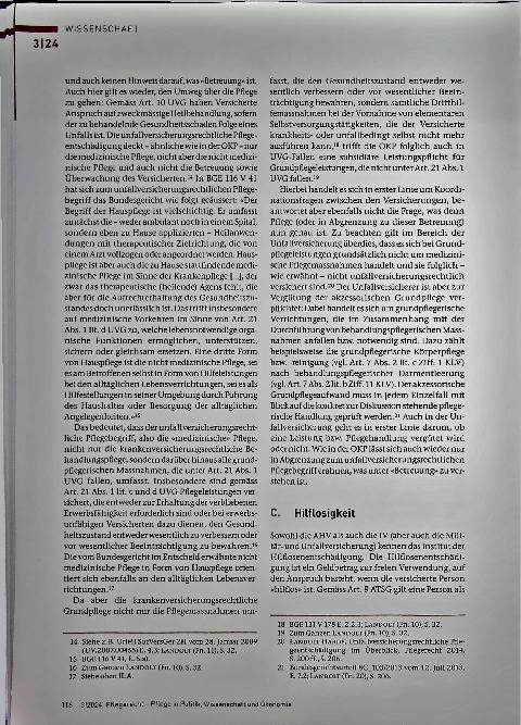 Vorschauseite 3: Die Vergütung von Betreuungsleistungen durch die Sozialversicherungen