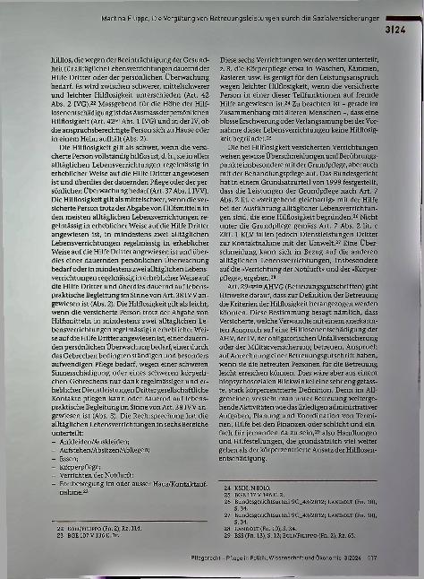 Vorschauseite 4: Die Vergütung von Betreuungsleistungen durch die Sozialversicherungen