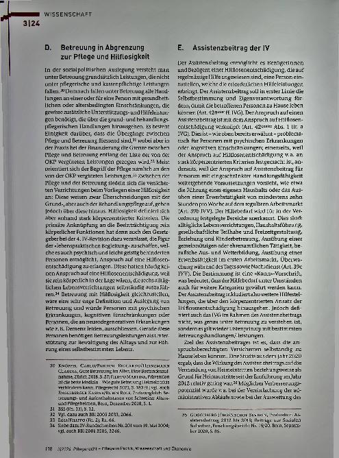 Vorschauseite 5: Die Vergütung von Betreuungsleistungen durch die Sozialversicherungen