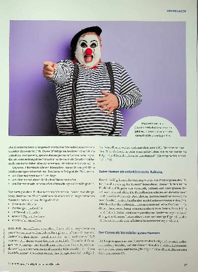 Vorschauseite 2: Die clowneske Art der Problemlösung Die Bedeutung des therapeutischen Humors
