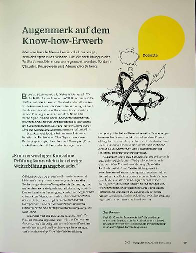 Vorschauseite 1: Augenmerk auf dem Know-how-Erwerb