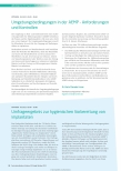 Vorschauseite 1: Umfrageergebnis zur hygienischen Vorbereitung von Implantaten