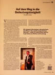 Vorschauseite 1: Auf dem Weg in die Bedeutungslosigkeit