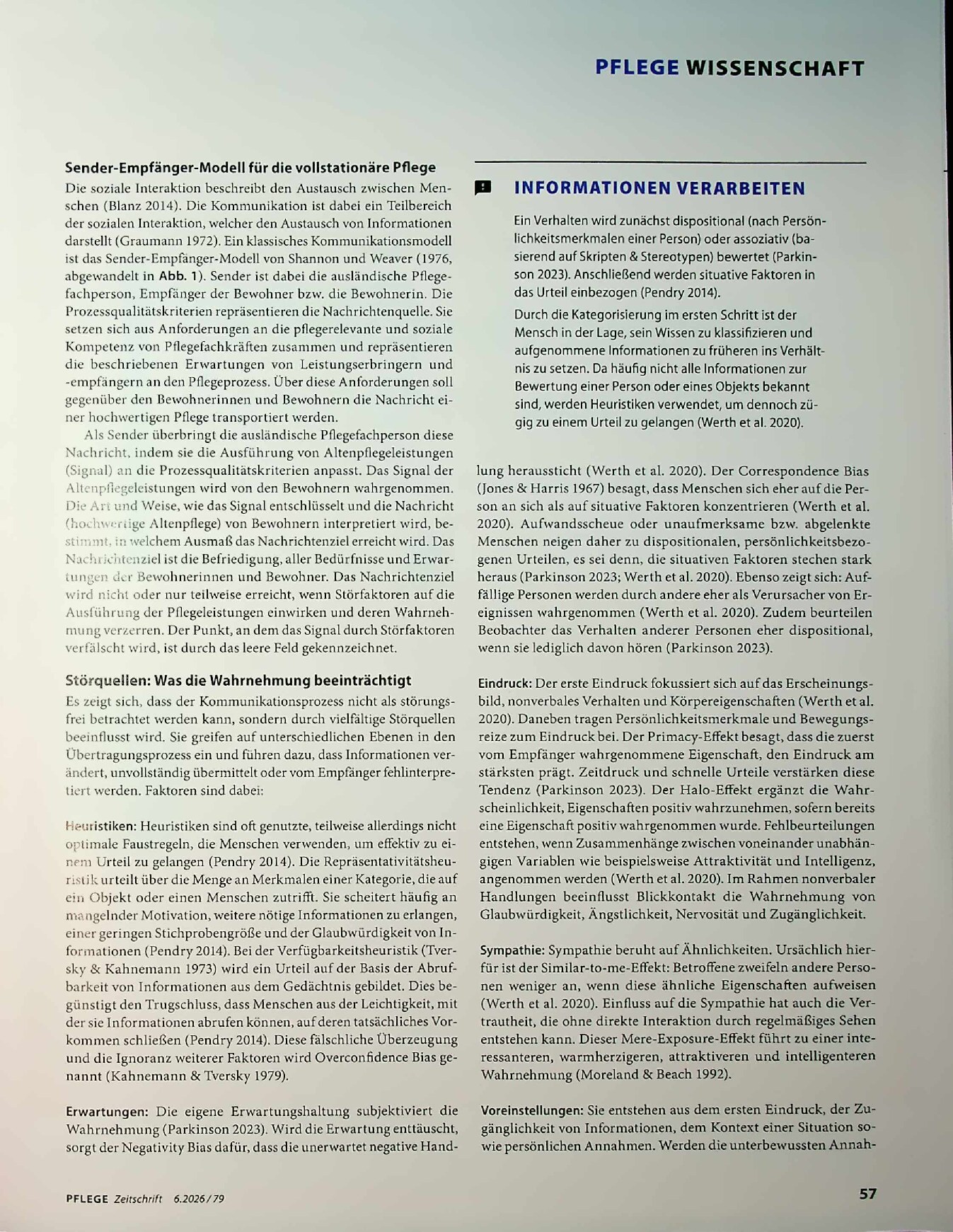 Vorschauseite 3: Zwischen Nähe und Fremdheit: Wie nehmen Pflegeheimbewohner ausländische Pflegefachkräfte wahr?