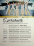 Vorschauseite 1: Wer eine Reise tut, sollte auf alles vorbereitet sein.