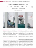 Vorschauseite 1: Daten und Erkenntnisse aus nosokomialen COVID-19-Infektionen (2) Ein ausgewählter Literaturüberblick