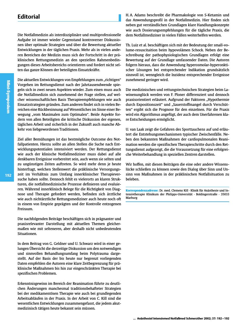 Vorschauseite 1: Editorial