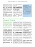 Vorschauseite 2: Geheilt, aber nicht gesund: Lebensqualität nach Krebs