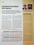 Vorschauseite 1: Pandemie hinterlässt tiefe Spuren