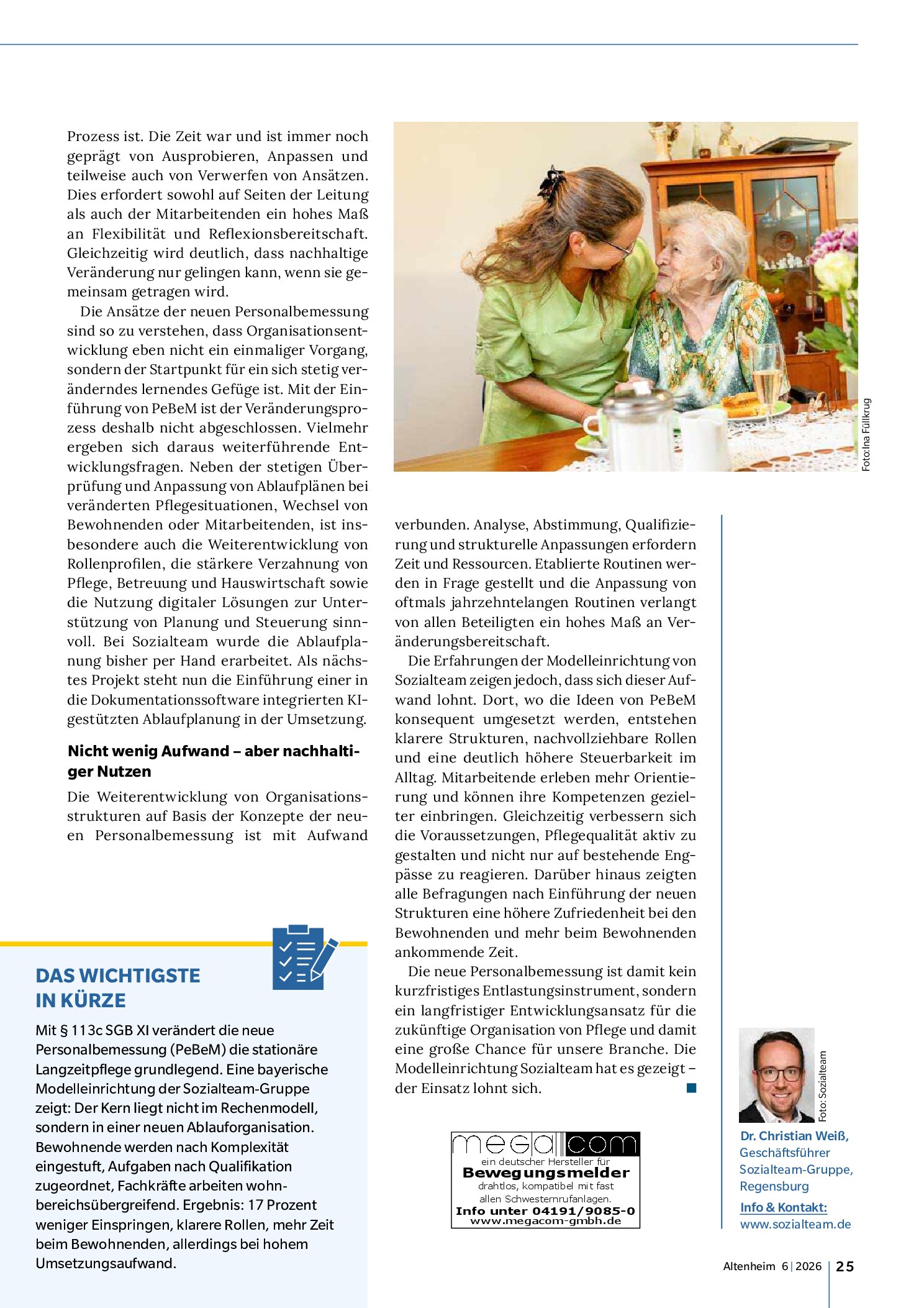Vorschauseite 4: Nach Kompetenz pflegen