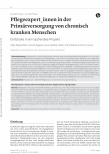 Vorschauseite 1: Pflegeexpert_innen in der Primärversorgung von chronisch kranken Menschen