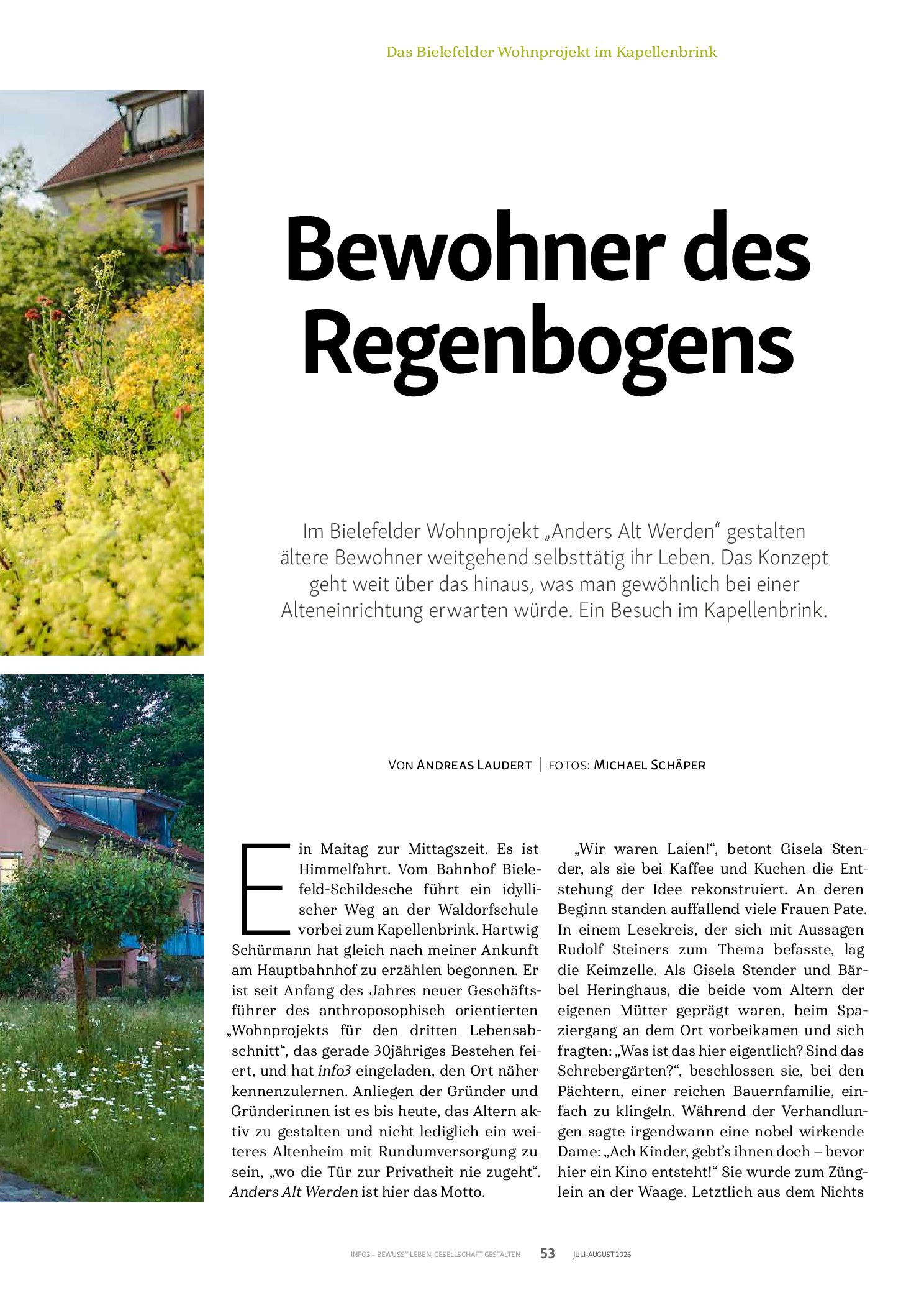 Vorschauseite 2: Bewohner des Regenbogens