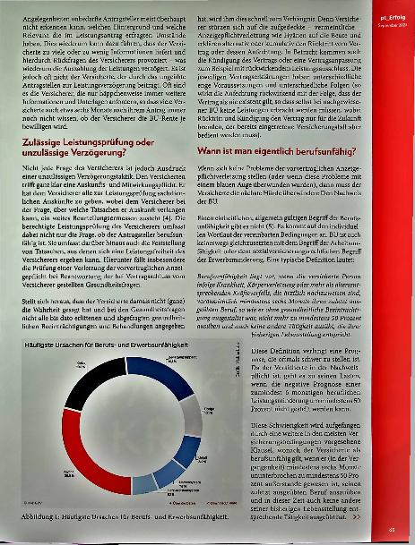 Vorschauseite 2: Der steinige Weg zur BU-Rente - Und wie er gelingt