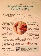 Vorschauseite 1: Die positiven Seiten der häuslichen Pflege
