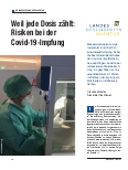 Vorschauseite 1: Weil jede Dosis zählt: Risiken bei der Covid-19-Impfung