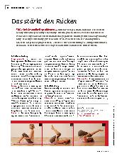 Vorschauseite 1: Das stärkt den Rücken
