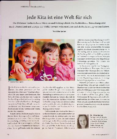 Vorschauseite 1: Jede Kita ist eine Welt für sich.