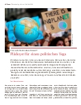 Vorschauseite 1: YOGA IN DER GESELLSCHAFT Plädoyer für einen politischen Yoga