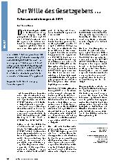 Vorschauseite 1: Der Wille des Gesetzgebers … Fallzusammenführungen ab 2019