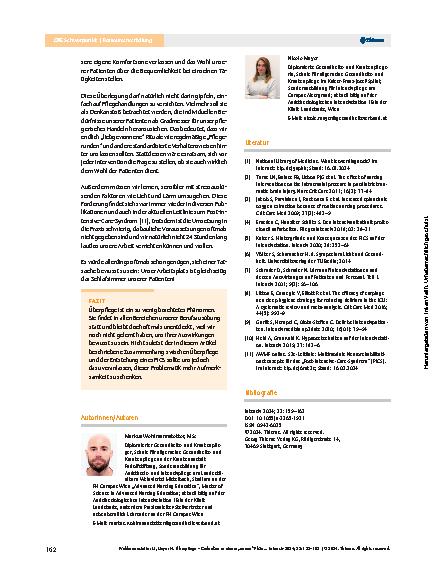 Vorschauseite 4: Überpflege – Gedanken zu einem „neuen“ Phänomen
