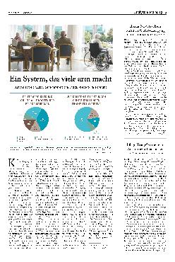 Vorschauseite 1: Ein System, das viele arm macht.