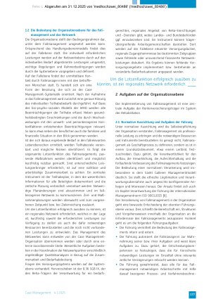 Vorschauseite 2: Fallmanagement in der Rehabilitation Welche Aufgaben hat eine Fallmanagementorganisation?