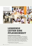 Vorschauseite 1: Lernende leiten eine Pflegeeinheit.