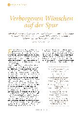 Vorschauseite 1: Verborgenen Wünschen auf der Spur