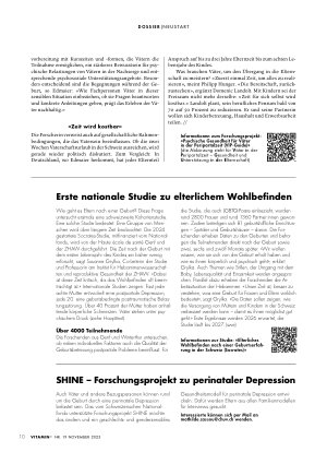 Vorschauseite 4: «Beim Ultraschall wurde ich emotional»