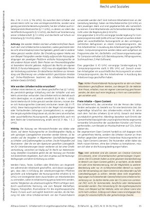 Vorschauseite 2: Urheberrecht im ergotherapeutischen Alltag