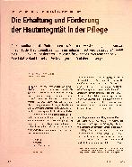 Vorschauseite 1: Die Erhaltung und Förderung der Hautintegrität in der Pflege