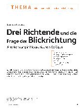 Vorschauseite 1: Drei Richtende und die Frage der Blickrichtung Anerkennung in hierarchischen Gefügen Correction: Drei Richtende und die Frage der Blickrichtung Anerkennung in hierarchischen Gefüg…