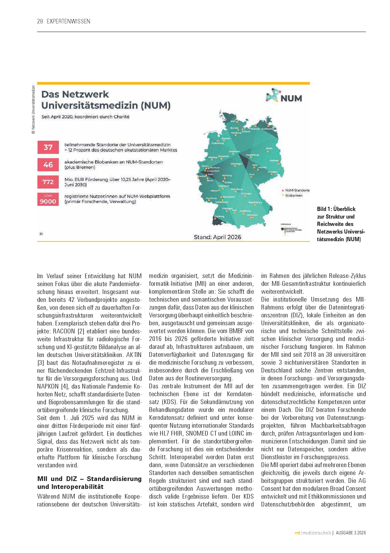 Vorschauseite 2: Zentrale Akteure im deutschen Gesundheitsforschungsdatenraum