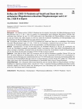 Vorschauseite 1: Einfluss der COVID-19-Pandemie auf Anzahl und Dauer der von Check for Updates ambulanten Pflegediensten erbrachten Pflegeberatungen nach § 37 Abs. 3 SGB XI in Bayern.