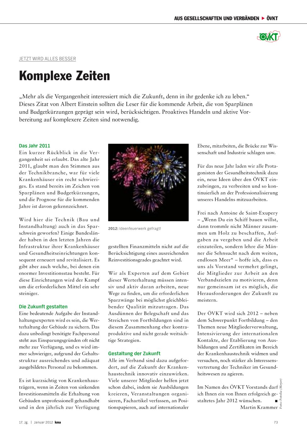 Vorschauseite 1: Komplexe Zeiten