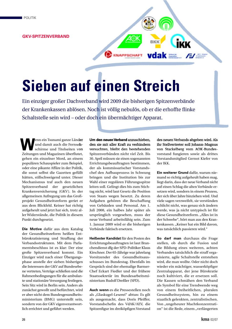 Vorschauseite 1: Sieben auf einen Streich