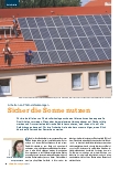 Vorschauseite 1: Arbeiten an Photovoltaikanlagen: Sicher die Sonne nutzen.