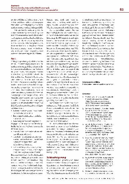 Vorschauseite 6: Prävention des Intensivfachkräftemangels