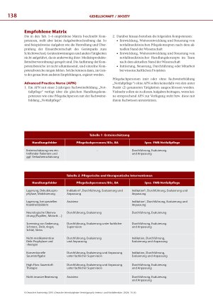 Vorschauseite 6: Interprofessionelle Handlungsfelder der Pflegefachpersonen in der Klinischen Akutund Notfallmedizin*
