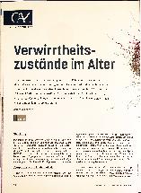 Vorschauseite 1: Verwirrtheitszustände im Alter