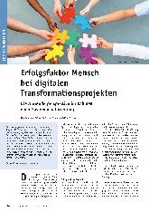 Vorschauseite 1: Erfolgsfaktor Mensch bei digitalen Transformationsprojekten: Die Anwenderperspektive im Rahmen einer Systemneueinführung