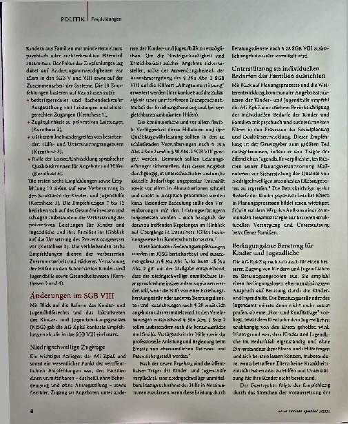 Vorschauseite 3: Von Empfehlungen zur Umsetzung: Was die Situation der Kinder verbessert