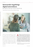 Vorschauseite 1: Betreuende Angehörige digital unterstützen - Blended Counseling im Kanton Neuenburg