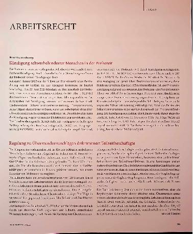 Vorschauseite 1: Arbeitsrecht