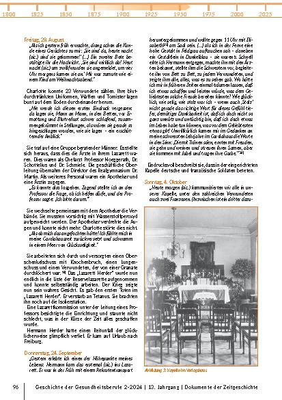 Vorschauseite 4: Dokumente der Zeitgeschichte Charlotte Herder, geb. Willmann (1872 – 1959)¹ Teil 2 – Eine katholische Verlegergattin als Lazarettsvorsteherin