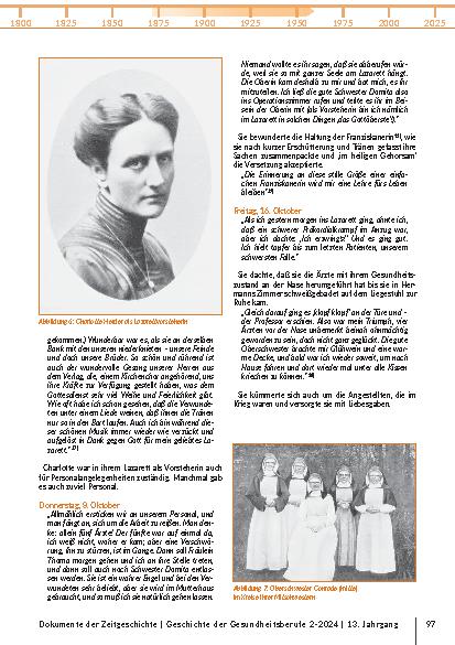 Vorschauseite 5: Dokumente der Zeitgeschichte Charlotte Herder, geb. Willmann (1872 – 1959)¹ Teil 2 – Eine katholische Verlegergattin als Lazarettsvorsteherin