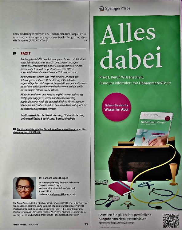 Vorschauseite 4: Wenn Sehen und Hören eingeschränkt sind.