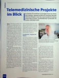 Vorschauseite 1: Telemedizinische Projekte im Blick