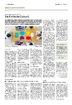 Vorschauseite 1: Die Künste der Zukunft